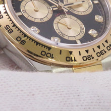 将图像加载到图库查看器中，ROLEX Cosmograph Daytona W40mm Stainless Steel K18YG Bright Black/Golden Dial126503G

