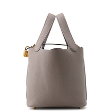 将图像加载到图库查看器中，HERMES Picotin Lock Etain Taurillon Clemence Size PM
