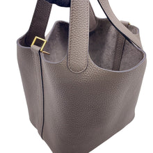 将图像加载到图库查看器中，HERMES Picotin Lock Etain Taurillon Clemence Size PM
