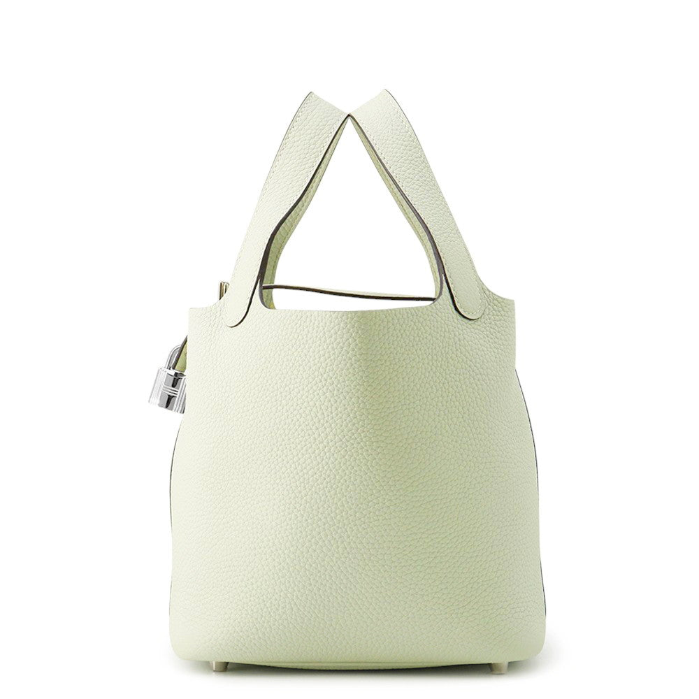 HERMES Picotin Lock Grineve Taurillon Clemence Size PM