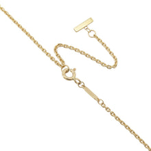 将图像加载到图库查看器中，TIFFANY&amp;Co. T-One Circle Necklace 18K Yellow Gold
