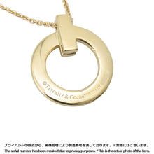 将图像加载到图库查看器中，TIFFANY&amp;Co. T-One Circle Necklace 18K Yellow Gold
