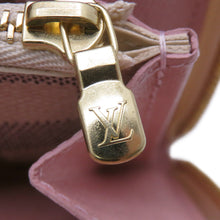 Load image into Gallery viewer, LOUIS VUITTON Portefeuille Clemence Rose BallerineN61264 Damier Azur
