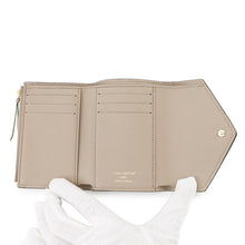 将图像加载到图库查看器中，LOUIS VUITTON Portefeuille Victorine Tourterelle claimM81861 Bicolor Monogram Empreinte Leather
