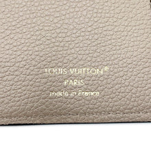 将图像加载到图库查看器中，LOUIS VUITTON Portefeuille Victorine Tourterelle claimM81861 Bicolor Monogram Empreinte Leather
