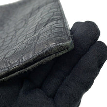 Load image into Gallery viewer, SAINT LAURENT PARIS Clutch Bag Black378261 Croco embossed leather
