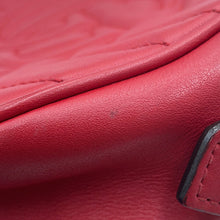 将图像加载到图库查看器中，GUCCI GG Marmont Mini Shoulder Bag Red/Beige448065 Leather Size Mini
