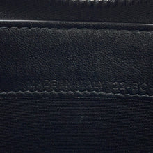 Load image into Gallery viewer, Dior Oblique Zip Around Long Wallet Navy/Black Canvas
