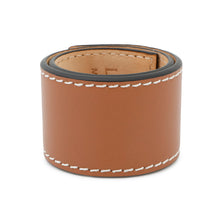 Load image into Gallery viewer, LOEWE Anagram Slap Bracelet Brown Leather

