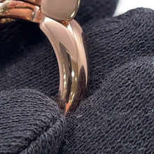 Load image into Gallery viewer, LOUIS VUITTON Essential V Strass Ring Size S Pink/Pink GoldM68194 Metal Rhinestone
