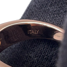 Load image into Gallery viewer, LOUIS VUITTON Essential V Strass Ring Size S Pink/Pink GoldM68194 Metal Rhinestone
