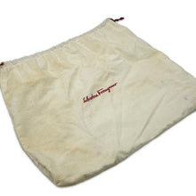 Load image into Gallery viewer, Ferragamo Vala Ribbon Shoulder Black Leather
