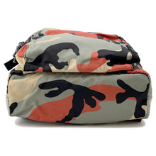 Load image into Gallery viewer, Valentino Garavani Camouflage Backpack Khaki/Black/Orange Nylon
