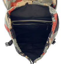 Load image into Gallery viewer, Valentino Garavani Camouflage Backpack Khaki/Black/Orange Nylon

