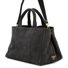 Load image into Gallery viewer, PRADA Canapa BlackB2642B Denim
