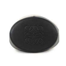 将图像加载到图库查看器中，LOEWE Paula Ibiza Balloon Shoulder White/Black Canvas Leather Size Small
