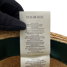 将图像加载到图库查看器中，GUCCI hat Size S/56㎝ Beige434760 Straw
