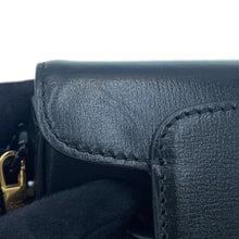 将图像加载到图库查看器中，GUCCI Horsebit 1955 Shoulder Bag Black726863 Leather Size Mini
