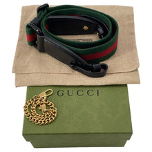 将图像加载到图库查看器中，GUCCI Horsebit 1955 Shoulder Bag Black726863 Leather Size Mini
