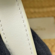 Load image into Gallery viewer, CELINE Teen Triomphe Classic Panier Basket Bag Natural/White194002CGG.25FO Raffia Leather
