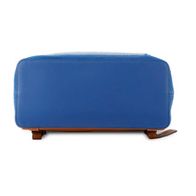 将图像加载到图库查看器中，LOEWE Goya Anagram Backpack Blue/White/Brown335.72.S53 Canvas Leather
