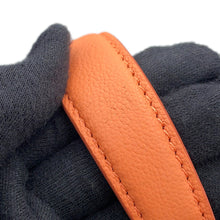 Load image into Gallery viewer, BVLGARI Serpenti Ellipse 2WAYBag Orange291631 Calf Leather
