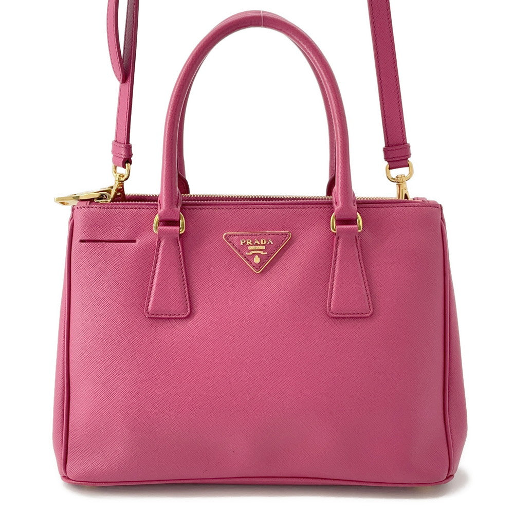 PRADA Galleria 2WAYBag Pink1BA863 Leather