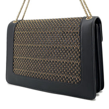 将图像加载到图库查看器中，BVLGARI Serpenti Shoulder Bag Black/Gold286639 Leather
