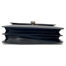 将图像加载到图库查看器中，BVLGARI Serpenti Shoulder Bag Black/Gold286639 Leather
