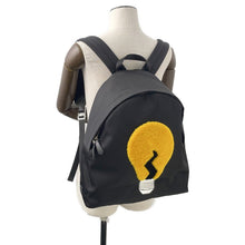 Load image into Gallery viewer, FENDI Backpack Light bulb Black/Yellow7VZ016 Nylon
