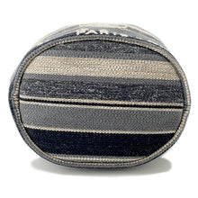 将图像加载到图库查看器中，CHANEL Deauville Drawstring Shoulder Black/Gray/WhiteA57536 Canvas
