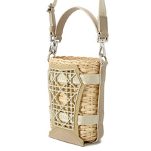 将图像加载到图库查看器中，Dior SAHARA 2-way bucket bag Beige2ESKH376BAS Raffia Leather Rubber Size Nano
