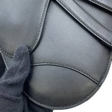 将图像加载到图库查看器中，Dior Saddle Waist Bag BlackS5632CWGH Leather
