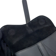 将图像加载到图库查看器中，Dior Saddle Waist Bag BlackS5632CWGH Leather
