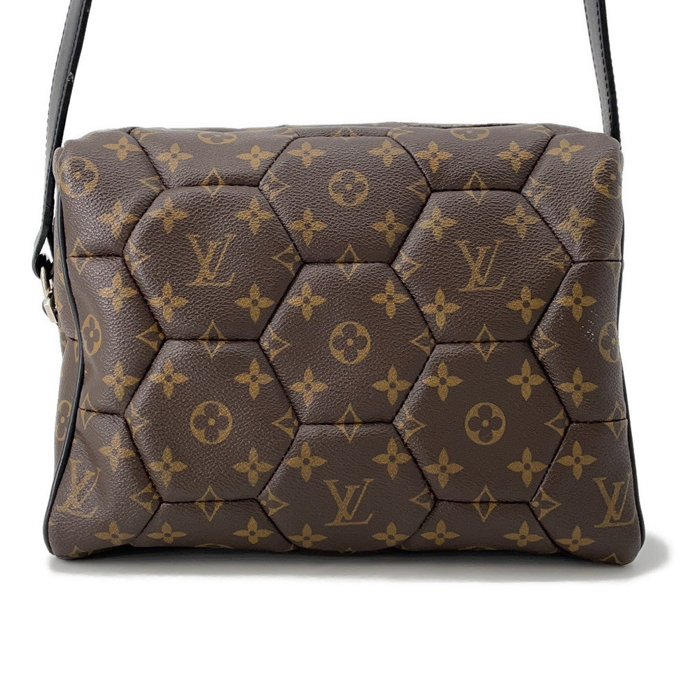 LOUIS VUITTON Exagon Neo Trocadero Noir/BrownM56718 Monogram Macassar Canvas