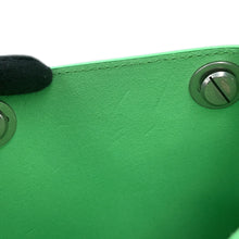 将图像加载到图库查看器中，FENDI Small Shopping Bag Light Green8BH382 Leather Size Small
