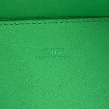 将图像加载到图库查看器中，FENDI Small Shopping Bag Light Green8BH382 Leather Size Small
