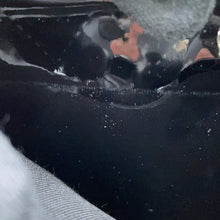 将图像加载到图库查看器中，CHANEL Lego Boy ChainShoulder Black Patent Leather Rhinestone Plastic
