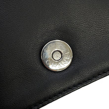 将图像加载到图库查看器中，CHANEL Lego Boy ChainShoulder Black Patent Leather Rhinestone Plastic
