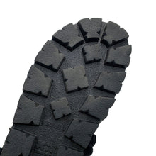 将图像加载到图库查看器中，PRADA Cross Sandals Black2X3118 Rubber Size 8
