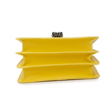 将图像加载到图库查看器中，BVLGARI Serpenti Forever ChainShoulder Yellow Galuchat Leather Leather
