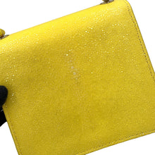 将图像加载到图库查看器中，BVLGARI Serpenti Forever ChainShoulder Yellow Galuchat Leather Leather
