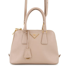 将图像加载到图库查看器中，PRADA Saffiano Leather Promenade 2-Way Bag PinkBL0838 Leather
