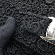 将图像加载到图库查看器中，Ferragamo Vara Ribbon Shoulder Bag Black21D064 Cotton
