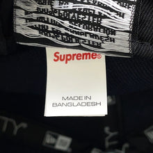 将图像加载到图库查看器中，New Era Supreme Cap Size 58.7㎝ Navy Polyester100%
