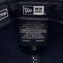 Load image into Gallery viewer, New Era Supreme Cap Size 58.7㎝ Navy Polyester100%
