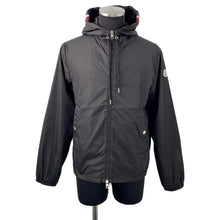 将图像加载到图库查看器中，MONCLER GRIMPEURS Nylon Hooded Jacket Size 2 BlackF10911A73700 54155 Nylon100%
