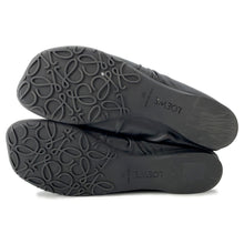 Load image into Gallery viewer, LOEWE Pebble Soft Ballerina Flats BlackL815466X46 Napa Lambskin Size 38
