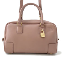 将图像加载到图库查看器中，LOEWE Amazonas PinkA039N07X01 Leather Size 23
