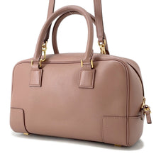 将图像加载到图库查看器中，LOEWE Amazonas PinkA039N07X01 Leather Size 23
